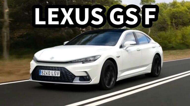 New 2026 Lexus GS F Redesign: A Symphony of Style, Performance, and Innovation
